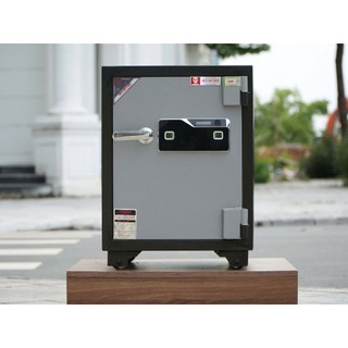 Két Sắt Việt Tiệp Vân Tay Điện Tử Cỡ Lớn KVT405-VTDT Nặng 90KG Két Chống Cháy Bảo Mật Cao Có Báo Động (Freeship)
