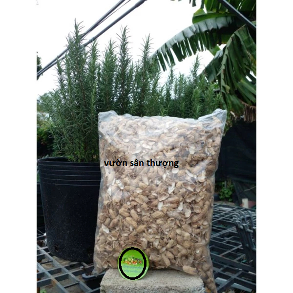 Vỏ Đậu Phộng (7dm3 ~500g) Trồng Cây, Lan, Hồng, Hương thảo,...