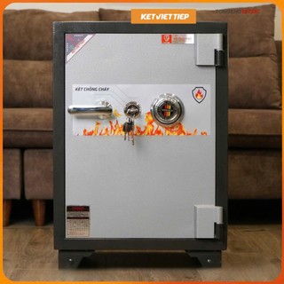 Két Sắt Việt Tiệp Khóa Cơ Đổi Mã Chống Cháy 🎁CHÍNH HÃNG🎁 KVT405-KC Bảo Mật Cao Cấp (Freeship Toàn Quốc)