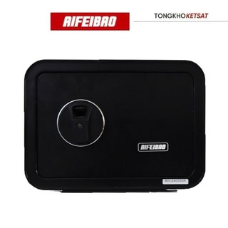 Két sắt mini vân tay 🎁GIAO 2H🎁 thông minh Aifeibao VT25 bảo mật cao cấp 2 màu đỏ/đen