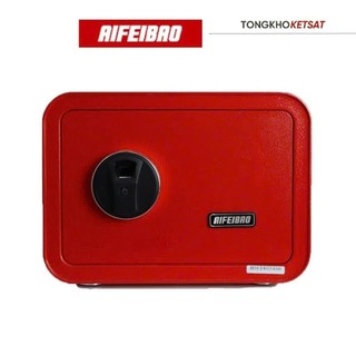 Két sắt mini vân tay 🎁GIAO 2H🎁 thông minh Aifeibao VT25 bảo mật cao cấp 2 màu đỏ/đen