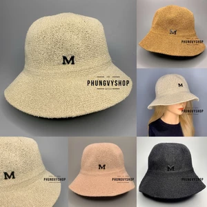 Mũ bucket tai bèo vành thoáng mát thời trang che nắng phungvyshop- Nón M