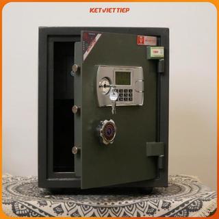 Két sắt chống cháy gia đình khóa điện tử K88BLN-DT nặng 55kg chống trộm bảo mật an toàn cao cấp Việt Tiệp