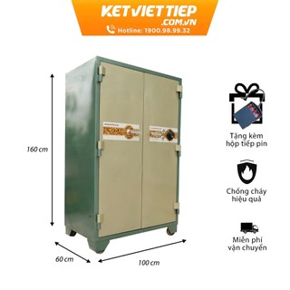 Két Sắt Cỡ Lớn 2 Cánh Cửa Két Ngân Hàng BMEC K760 Khóa cơ đổi mã (Miễn Phí Giao Hàng)