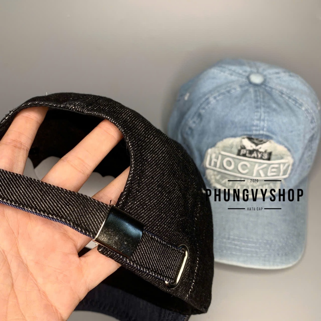 Mũ LƯỠI TRAI unisex ulzzang cực hot nam nữ - KÉT JEAN HOCKEY - nón kết basic đơn giản