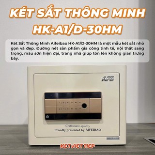 Két sắt vân tay thông minh Aifeibao HK-A1/D-30HM báo động chống trộm về Smartphone