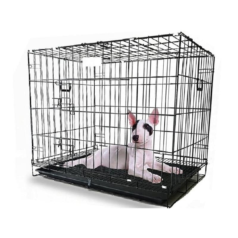 Lồng/Chuồng Gấp Cho Chó Mèo Bằng Sắt Tĩnh Điện Vân Đá Chống Rỉ Sét ...