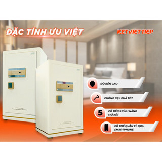 Két sắt vân tay nhập khẩu thông minh Aifeibao HK-A1/D-80HM báo động chống trộm qua Smartphone