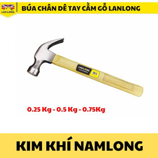 Búa chân dê tay cầm gỗ LANLONG