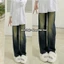 Quần jeans ống xuông rộng phối màu xu hướng #0650 #0533 #0168 #0650