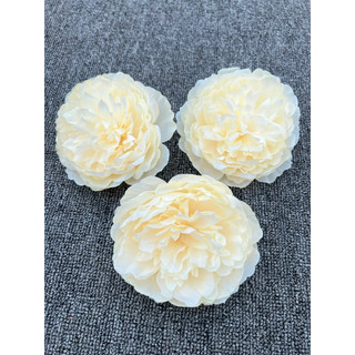 Combo 10 đầu bông hoa mẫu đơn vip đường kính 13cm - Hoa giả trang trí