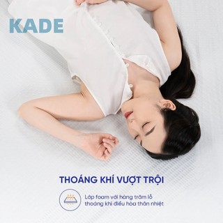 Nệm Foam KADE Home Goods Mattress 5/7.5/10cm  cao su non Mềm mại và thoải mái Cải thiện đau cột sống