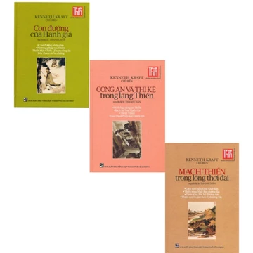 Bộ sách - 3 Cuốn Thiền sư Nhật Bản: Mạch Thiền Trong Lòng Thời Đại + Con Đường Của Hành Giả + Công Án Và Thi Kệ