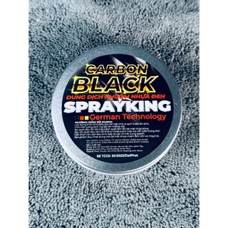 Hộp gel nhuộm nhựa đen Sprayking Carbon Black 130 gram  -Phiên bản cao cấp chuyên nghiệp