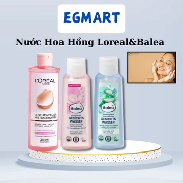Nước hoa hồng Loreal, Nước hoa hồng Balea dành cho da khô và da nhạy cảm