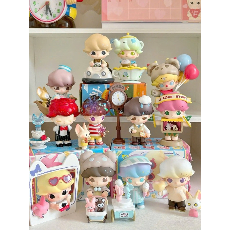 Mô hình DIMOO Dating - Decor trang trí sưu tầm - 1 hộp giao ngẫu nhiên ...