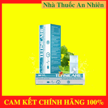 TENSICARE VIÊN SỦI HỖ TRỢ SỨC KHỎE HUYẾT ÁP, PHÒNG NGỪA ĐỘT QUỴ TIM MẠCH,GIẢM MỠ MÁU ỔN ĐỊNH ĐƯỜNG HUYẾT