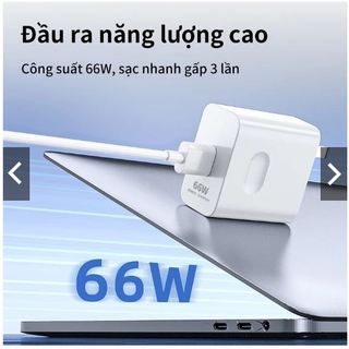 Sạc nhanh 66w bộ cáp sạc type c củ sạc nhanh dùng dây sạc 6A cho Cả SamSung , OPPO, xiaomi