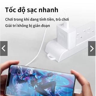 Sạc nhanh 66w bộ cáp sạc type c củ sạc nhanh dùng dây sạc 6A cho Cả SamSung , OPPO, xiaomi