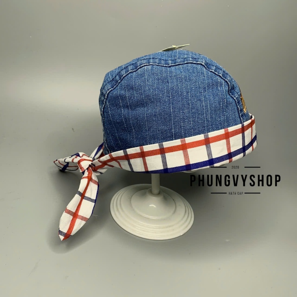 Bé dưới 2 tuổi/Vòng đầu 44-50cm- Mũ nồi tròn beret dễ thương trẻ em trai gái Nón BEANIE nhí JEAN A - phungvyshop