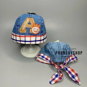 Bé dưới 2 tuổi/Vòng đầu 44-50cm- Mũ nồi tròn beret dễ thương trẻ em trai gái Nón BEANIE nhí JEAN A - phungvyshop