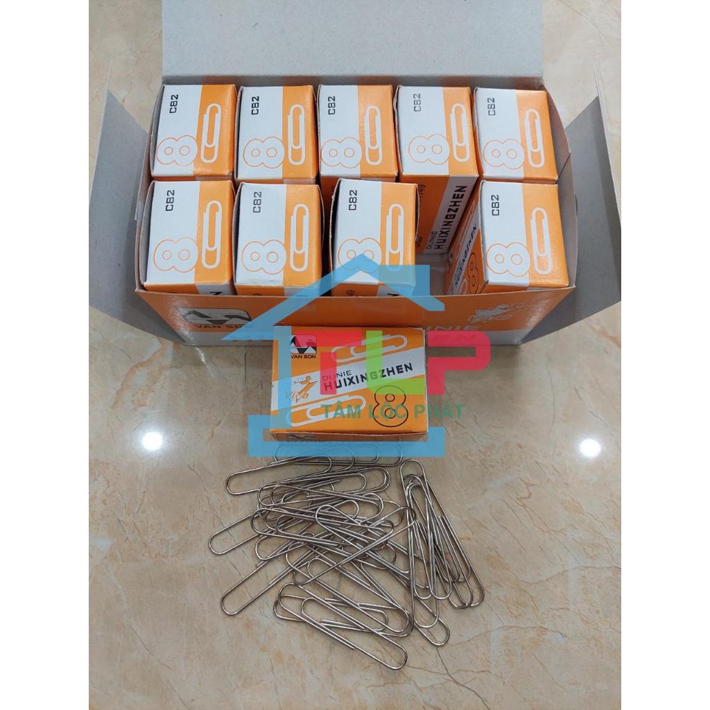 SỈ 10 HỘP GHIM VÒNG C82 (HÀNG LOẠI 1) - Kẹp giấy C82 | Shopee Việt Nam