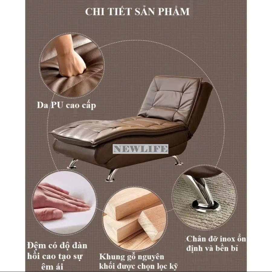 [Hàng loại 1] Ghế sofa giường thông minh NT120, ghế nằm thư giãn đọc sách, kích thước 175x70x35cm - Bảo hành 24 tháng | BigBuy360 - bigbuy360.vn