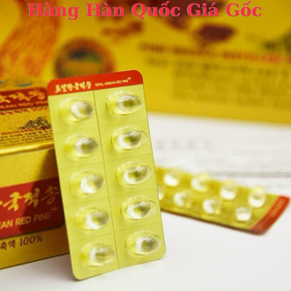 Viên Tinh Dầu Thông Đỏ Hoàng Gia Hàn Quốc - Royal Korean Red Pine, Hộp 120 viên [ HÀNG NHẬP CHÍNH HÃNG]
