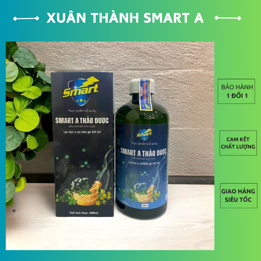 Smart A Thảo Dược Kiềm Sapphier - Thực phẩm Bổ sung Kiềm từ Thảo Dược ...