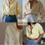 Áo Sơmi nhiều màu cổ nút gài form đứng Unisex ( form to ) Bảng size ở cuối
