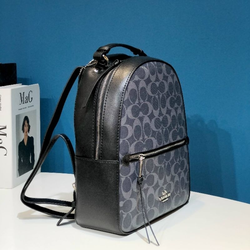 Balo Coach Backpack In Signature Canvas Logo 