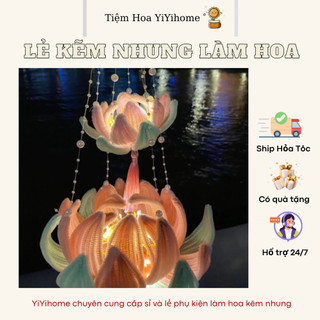 Kẽm Nhung Loại 1 Dày Mịn Dài 30cm 7-8mm Hơn 40 Màu Làm Hoa Handmade DIY Trang Trí Tết Yiyihome