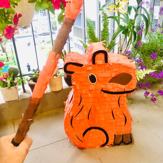 [TẶNG GẬY ĐẬP] Pinata đập Kẹo Sinh Nhật  CAPYBARA Cao 45cm Trò Chơi Đập Kẹo Trang Trí Sinh Nhật Tiệc Tùng Chụp Ảnh