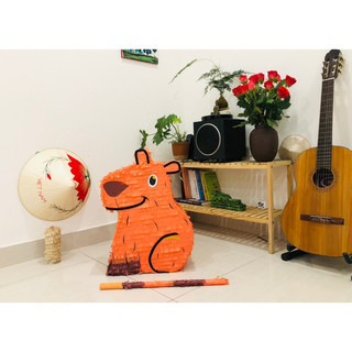 [TẶNG GẬY ĐẬP] Pinata đập Kẹo Sinh Nhật  CAPYBARA Cao 45cm Trò Chơi Đập Kẹo Trang Trí Sinh Nhật Tiệc Tùng Chụp Ảnh