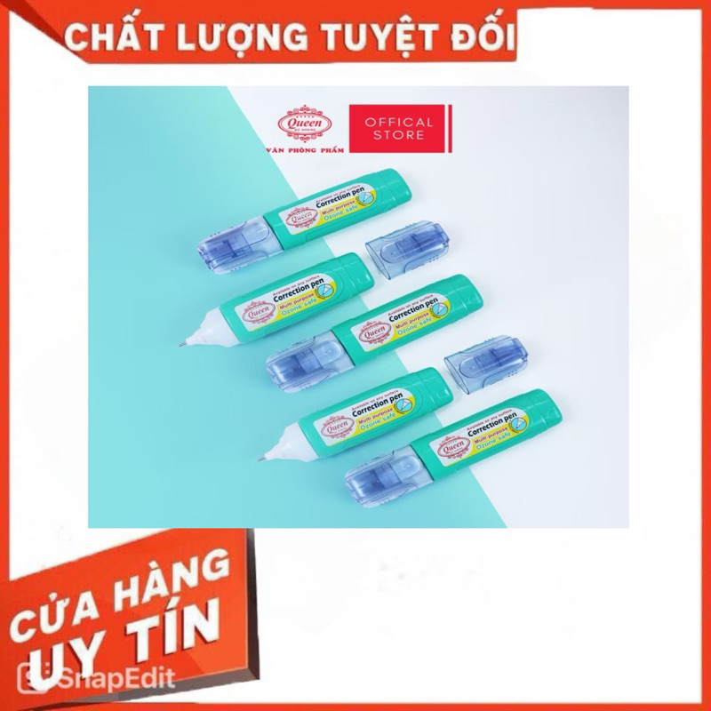 BÚT XOÁ NƯỚC QUEEN CPR-01 - VPP QUỐC HUY