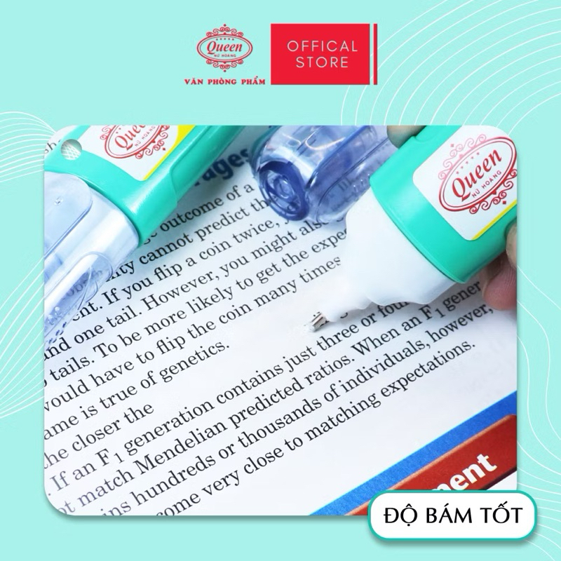 BÚT XOÁ NƯỚC QUEEN CPR-01 - VPP QUỐC HUY