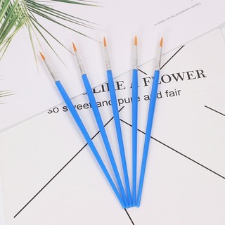 Cọ vẽ màu nước, bút vẽ tranh tự làm đồ handmade cho bé trang trí