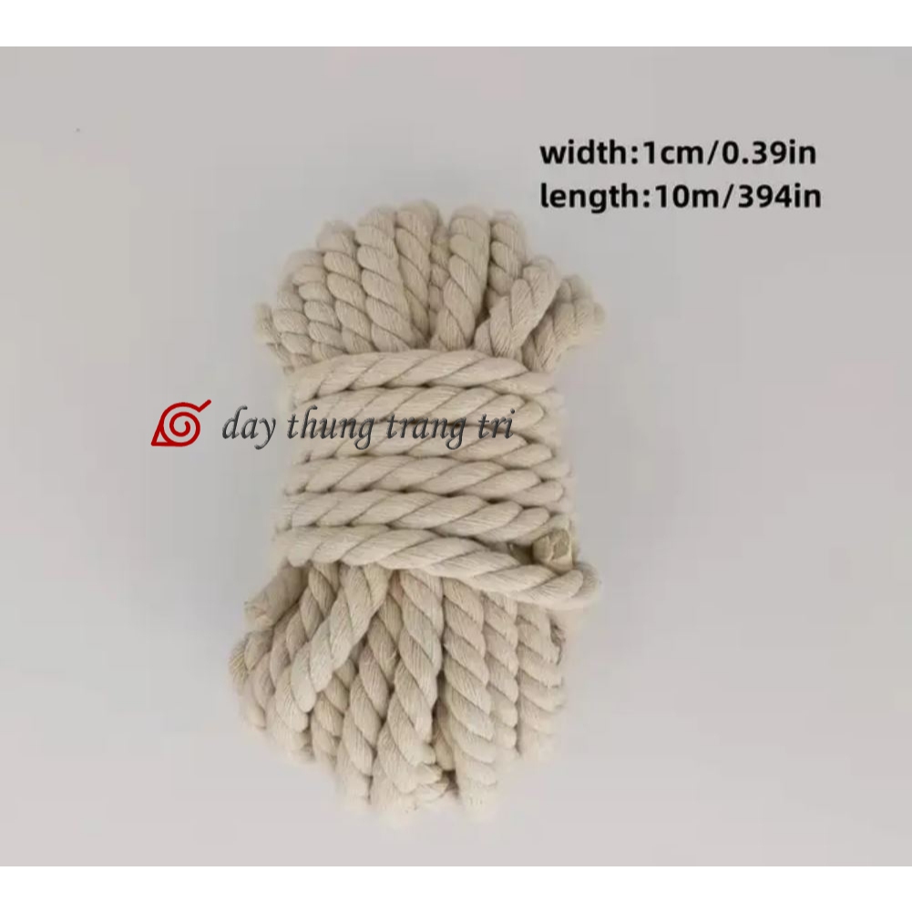 Dây macrame, 5m~30m dây thừng macrame, làm handmade, decor, 2mm, 3mm, 4mm, 5mm, 8mm,10mm,15mm☘️