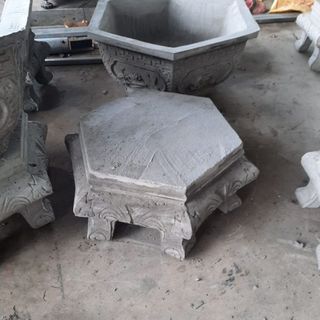 Khuôn Đúc Chân Đôn Chậu Cảnh Hình Lục Giác 45-50cm, Khuôn Có Lòng Trong – CTY Ngạc Nguyễn