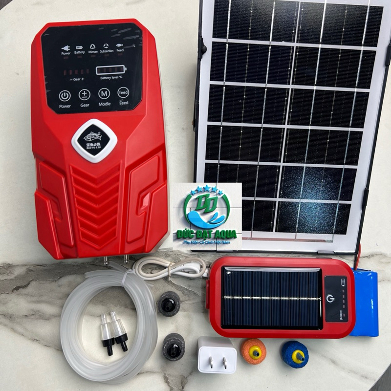 Máy Sủi Tích Điện Baoyu BY-A3-A5-A6 siêu êm tặng 3m dây và 2 quả sủi 2