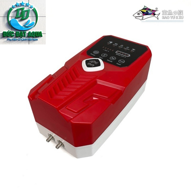 Máy Sủi Tích Điện Baoyu BY-A3-A5-A6 siêu êm tặng 3m dây và 2 quả sủi 3