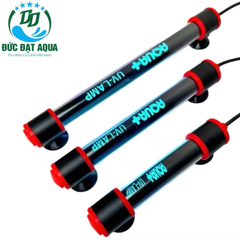 Đèn UV mini Aqua+ 5w -9w -13w làm trong nước diệt rêu tảo, vi khuẩn có hại bảo hành 06 tháng,1 đổi 1