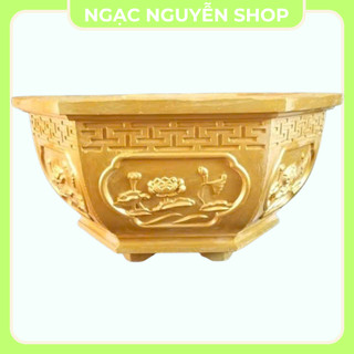 Khuôn Đúc Chậu Lục Giác Mẫu Tùng Sen Mai Nhựa ABS Siêu Bền (Rộng 40cm Cao 20cm) – CTY Ngạc Nguyễn