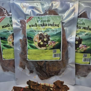 Khô Trâu Miếng Tảng Tây Nguyên 500Gr VNFoods Thơm Ngon, Đậm Đà