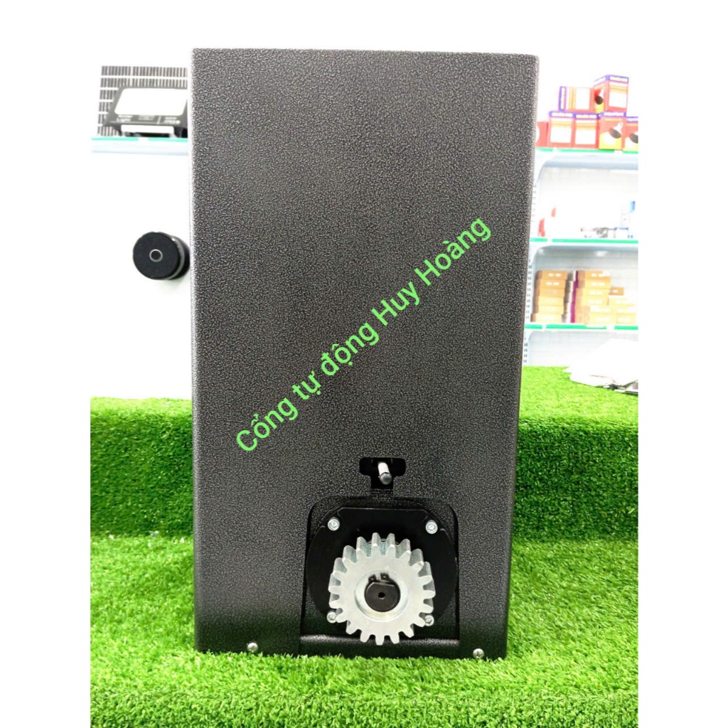 Motor Cổng Lùa (trượt) tự động omker 3000Kg  Mẫu Mới 2025, dùng cổng lùa cỡ nặng, mai che di động diện tích lớn
