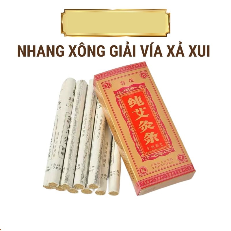 NHANG XÔNG GIẢI VÍA, NHANG XÔNG PHONG THỦY ( HỘP 10 CÂY) 🌸RƯỚC LỘC🌸