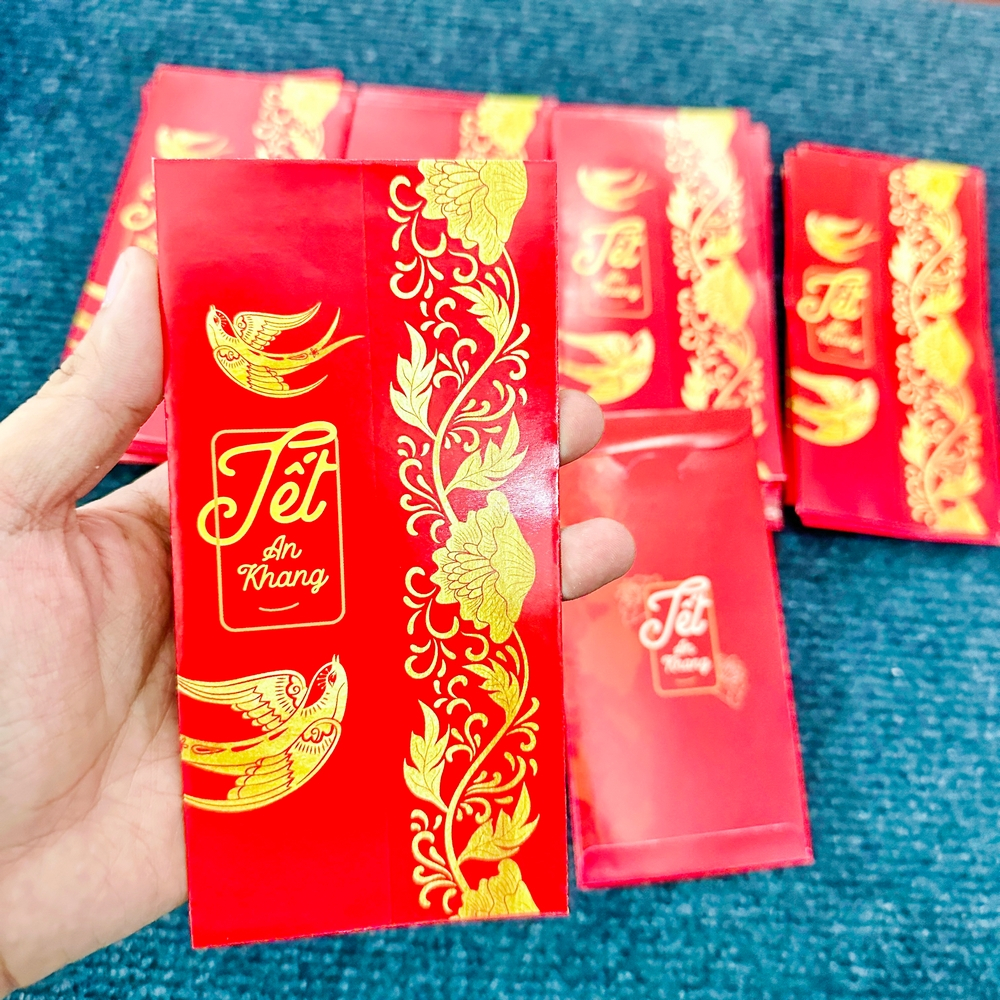 [HÓT] Combo 10 Bao Lì Xì Giá Sỉ Mẫu Chữ LỘC đẹp mắt ý nghĩa lịch sự Lì Xì Tết độc đáo , Giá Sỉ