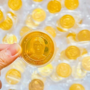 Đồng Xu Cô Sáu Mạ Vàng - Làm Ăn Mua Bán Thuận Lợi Phong Thủy