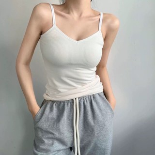 Áo Bra 2 Dây Thu Đông Dáng Dài Lót Lông Thỏ Chất Tăm Gân Hot Hit 2237.