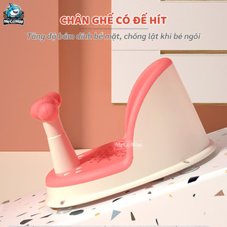 Ghế Ngồi Tắm Chống Trượt Cho Bé Pakey, Ghế Tập Ngồi, Ghế Tập Ngồi Cho Bé Tiện Lợi Có Đế Hít An Toàn